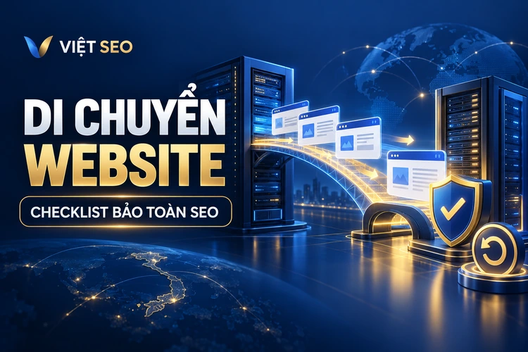 Checklist di chuyển website: Bảo toàn SEO và kế hoạch rollback