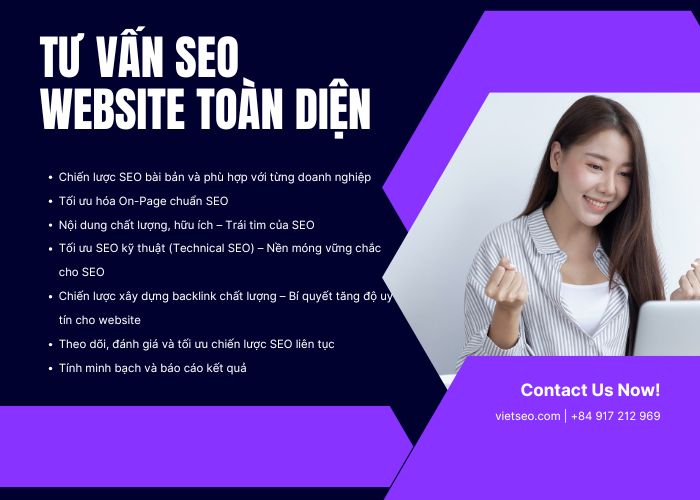 Tư vấn SEO website toàn diện – Chiến lược bền vững, tăng chuyển đổi 2025