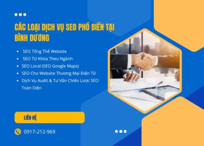 Công Ty SEO Tại Bình Dương: Lợi Thế Và Dịch Vụ Nổi Bật
