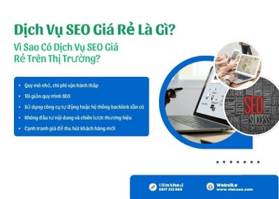 Dịch Vụ SEO Giá Rẻ Uy Tín 2025 – Giải Pháp Tiết Kiệm Cùng Việt SEO