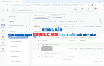 Hướng dẫn tạo chiến dịch Google Ads cho người mới bắt đầu