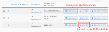 Hướng dẫn đổi mật khẩu tài khoản email trong cPanel