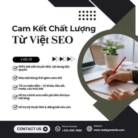 Cam Kết Chất Lượng Từ Việt SEO