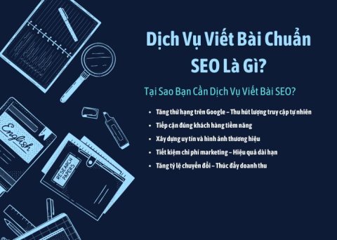 Dịch Vụ Viết Bài Chuẩn SEO Là Gì?