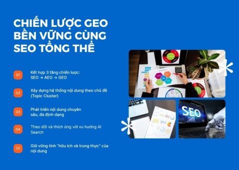 GEO bền vững cùng SEO tổng thể