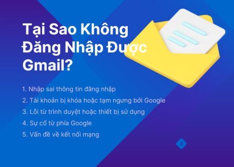 Tại Sao Không Đăng Nhập Được Gmail?