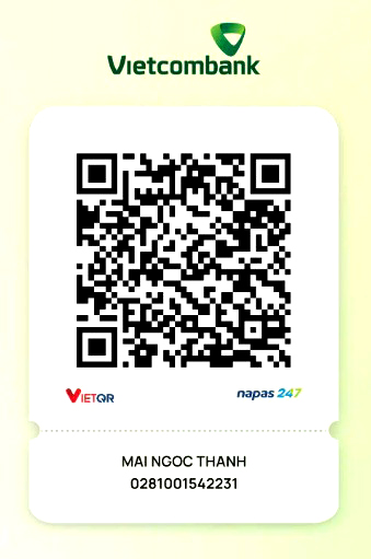 QR code VCB Mai Ngoc Thanh