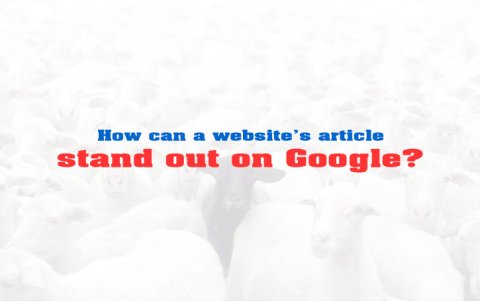 SEO content optimization process for improving article visibility on Google