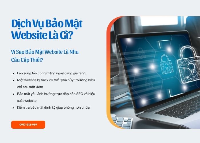 Dịch Vụ Bảo Mật Website Là Gì?