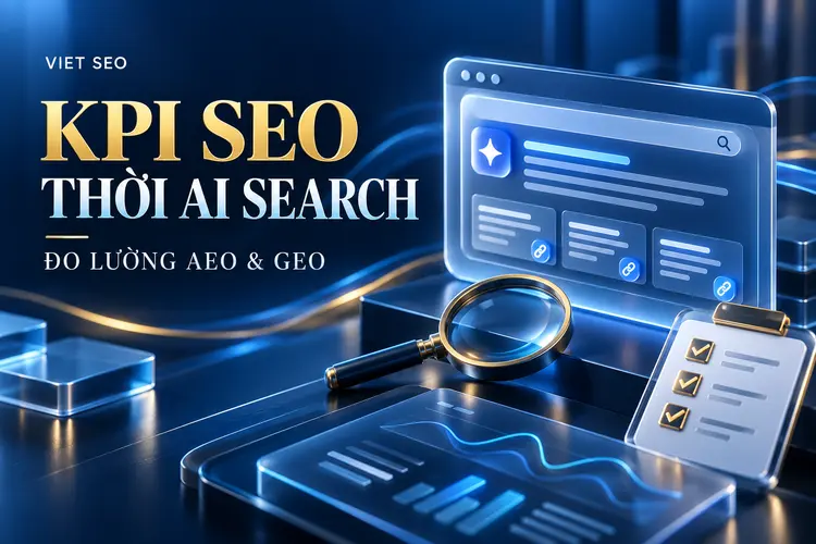 KPI SEO thời AI Search: đo lường hiện diện, trích dẫn và chuyển đổi cho AEO, GEO – VIET SEO