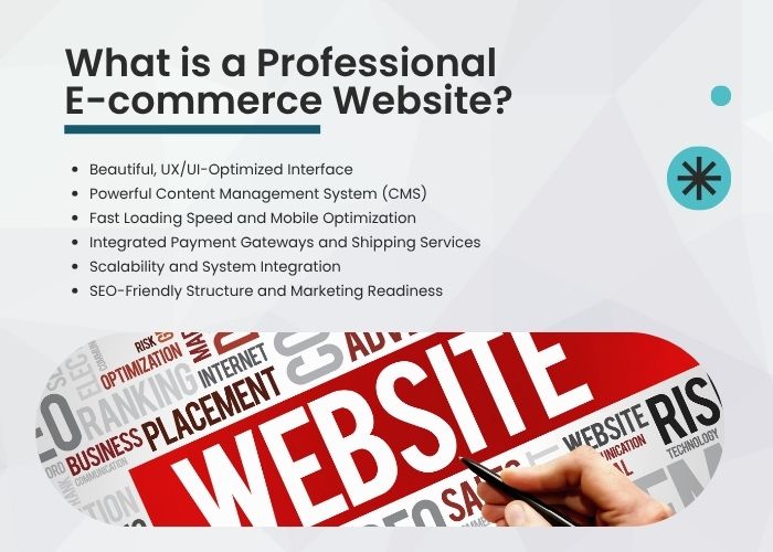 What is a Professional E-commerce Website?