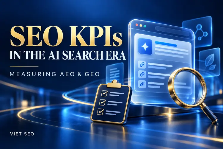 SEO KPIs in the AI search era: measuring AEO and GEO visibility, citations and conversions – VIET SEO