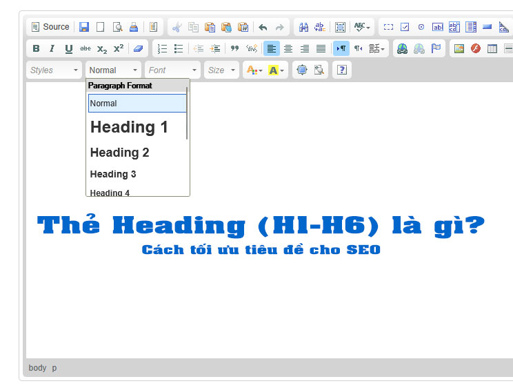 Thẻ Heading (H1-H6) là gì? Cách tối ưu tiêu đề cho SEO
