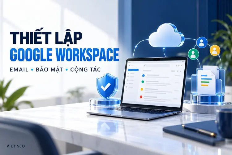 Thiết lập Google Workspace cho doanh nghiệp: email tên miền, bảo mật và cộng tác – VIET SEO