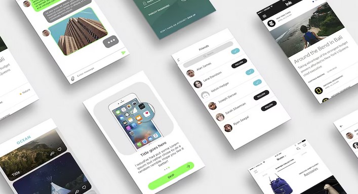 Design web on mobile