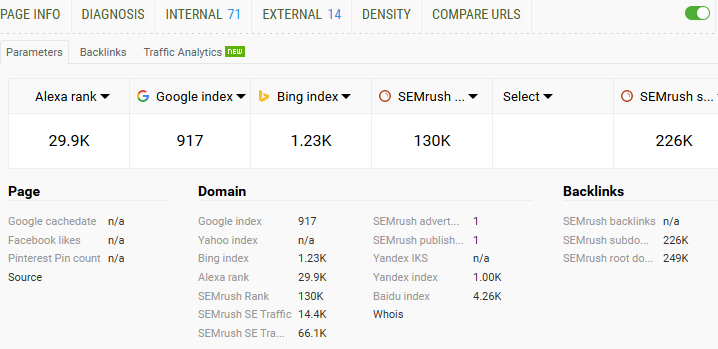 seoquake