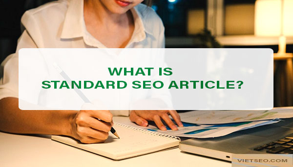 What is standard SEO articel?